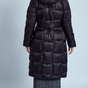 NATIVE YOUTH Dark black Quilted Outerwear